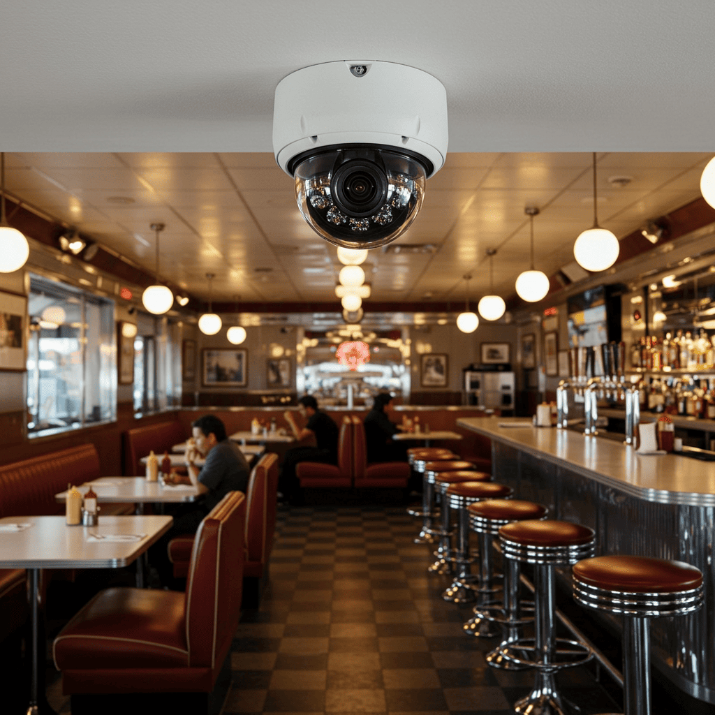 Restaurantes con sistemas de videovigilancia
